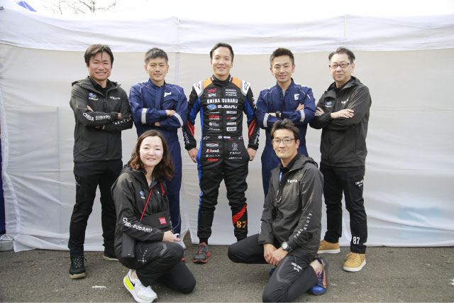 千葉スバルのメカニック 第1戦 スポーツランドSUGO