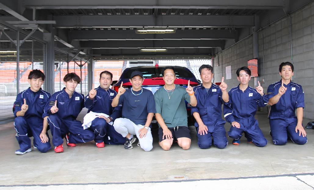 第4戦 十勝スピードウェイ チームメンバー