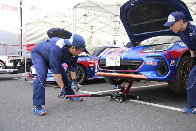 千葉スバルのメカニック 第5戦 岡山国際サーキット