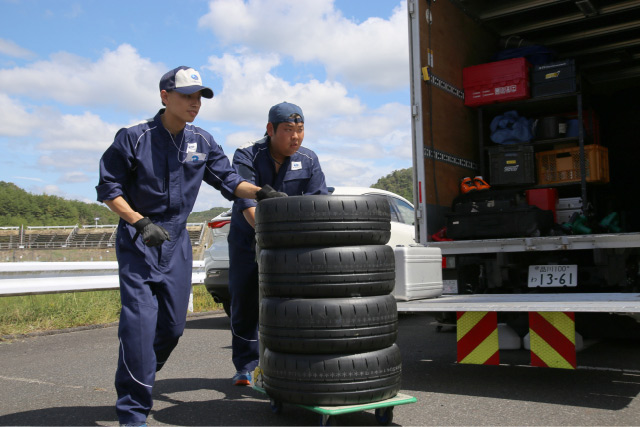千葉スバルのメカニック 第5戦 岡山国際サーキット