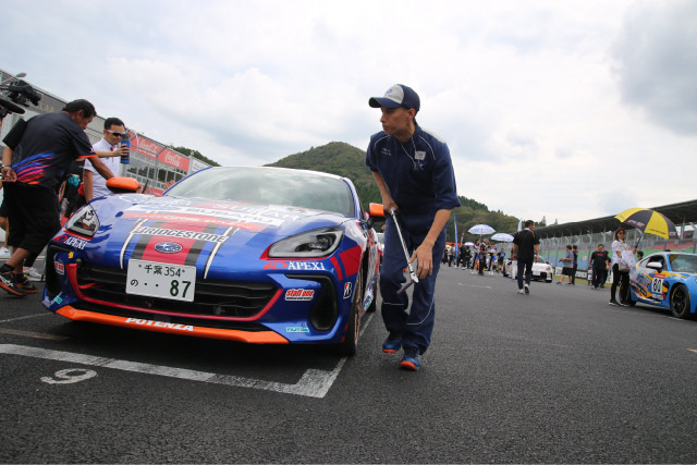 千葉スバルのメカニック 第5戦 岡山国際サーキット