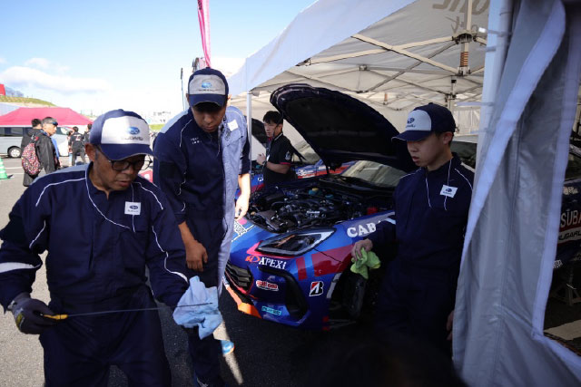 千葉スバルのメカニック 第6戦 鈴鹿サーキット
