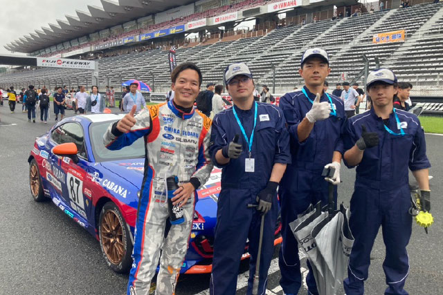 千葉スバルのメカニック 第3大会 富士スピードウェイ