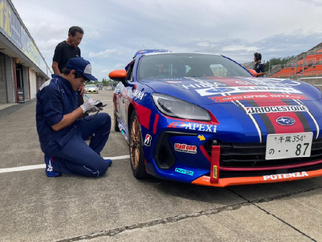 千葉スバルのメカニック 第4大会 十勝スピードウェイ