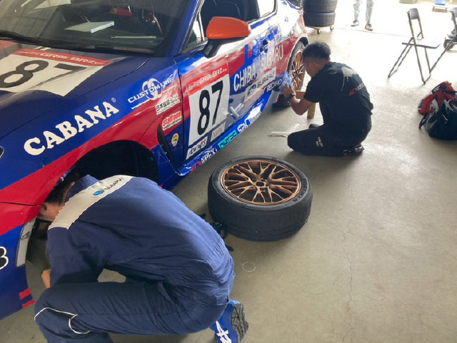 千葉スバルのメカニック 第4大会 十勝スピードウェイ