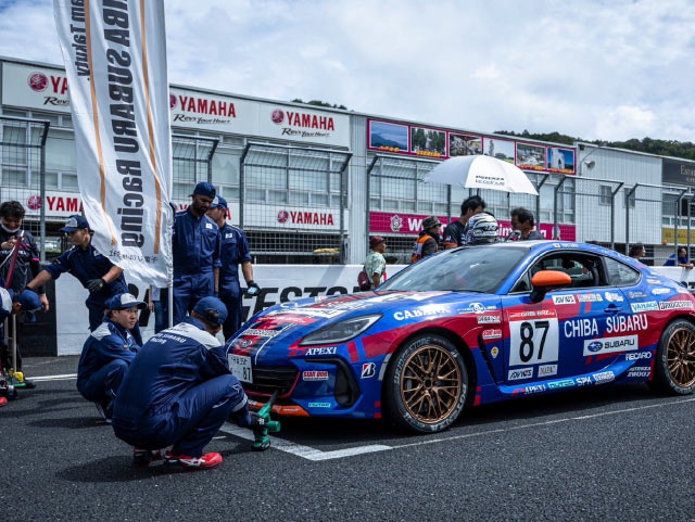 千葉スバルのメカニック 第5大会 岡山国際サーキット