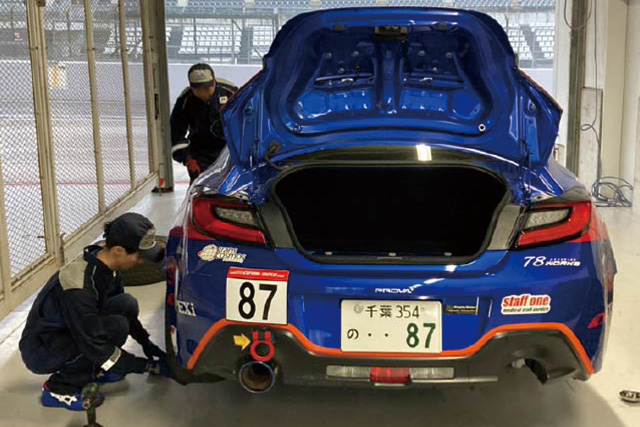 千葉スバルのメカニック 第6大会 鈴鹿サーキット