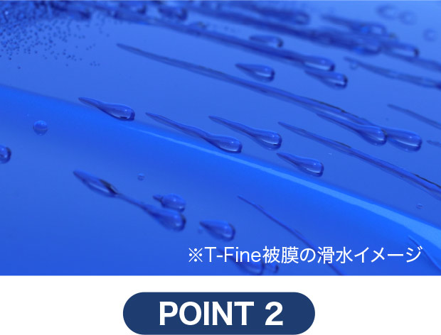 POINT2 SUBARU史上最高水準の滑水性